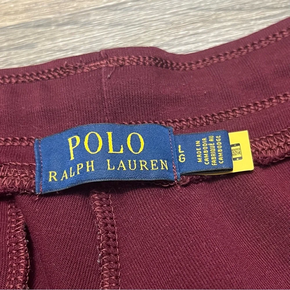 Polo Ralph Lauren Double-Knit Jogger Pant Maroon Size Large